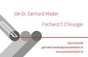 Dr. Gerhard Mader