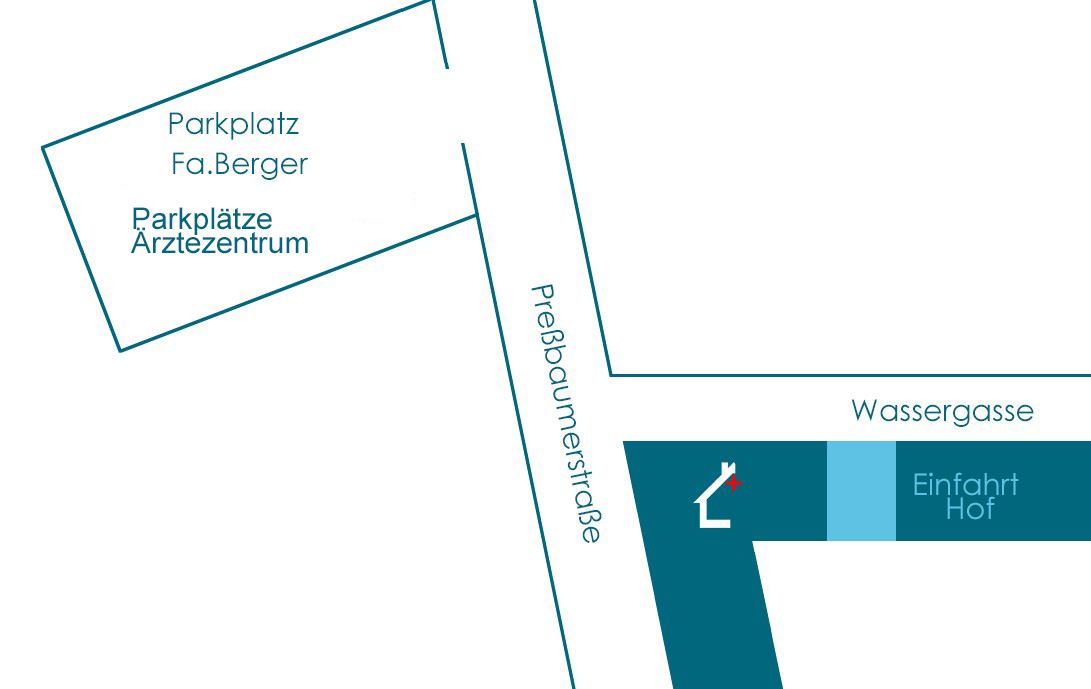 Parkplatz Parkplatz Ärztezentrum